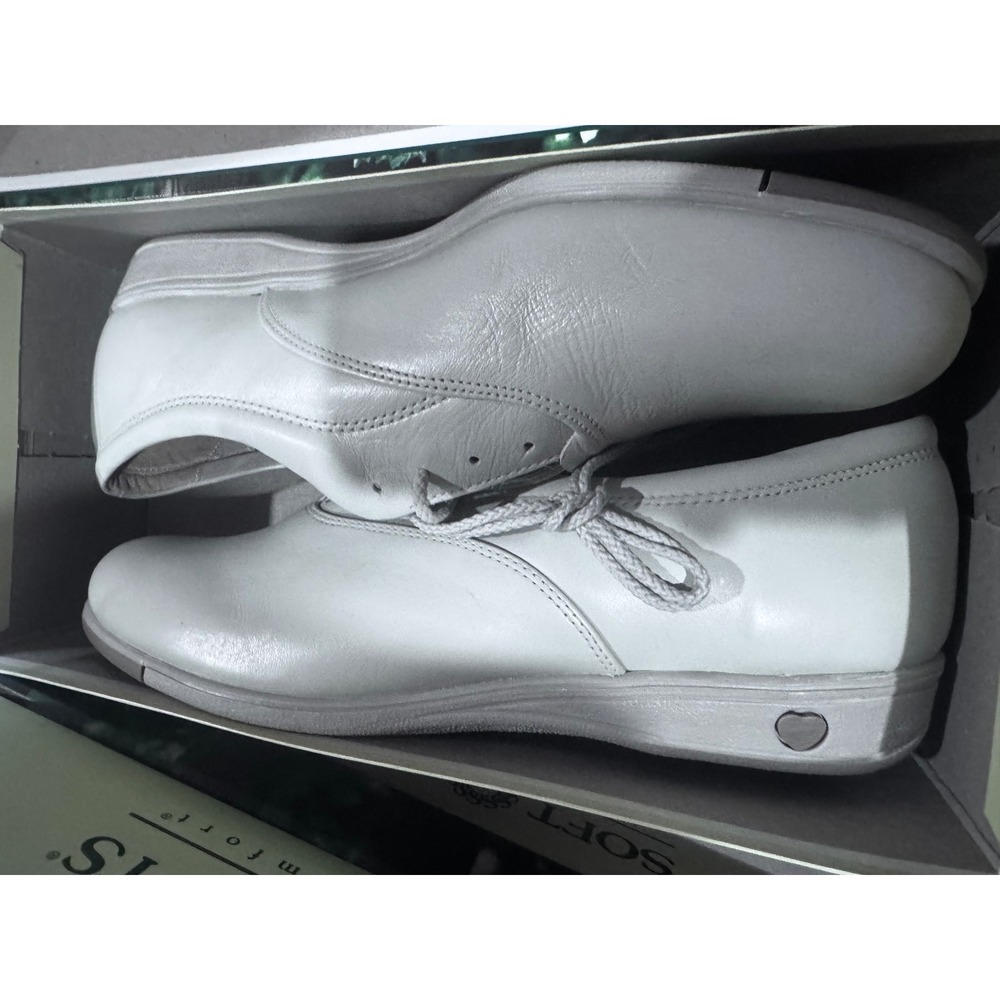 Soft Spots Alexis II Sport White Leather Walking Shoes Oxfords Womens 12 M
